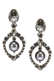 Серьги с кристаллами Miu Miu
