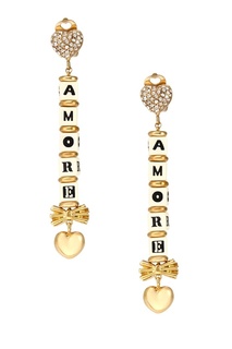 Серьги с кристаллами Dolce&;Gabbana