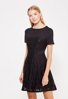 Платье LOST INK LACE SKIRT CHIFFON TOP FIT AND FLARE