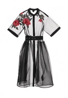 Платье LOST INK SPECIAL ORGANZA APPLIQUE TRENCH