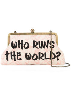 Who Runs The World clutch Sarah’s Bag