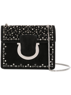 studded Gancio shoulder bag Salvatore Ferragamo