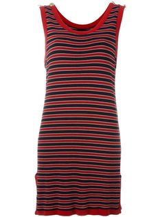 платье в полоску Moschino Vintage