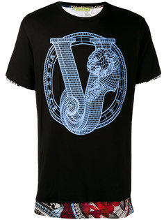 футболка с логотипом Versace Jeans