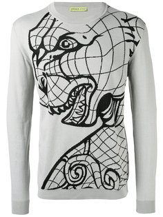 толстовка с принтом тигра Versace Jeans