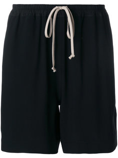 шорты с поясом на завязках Rick Owens