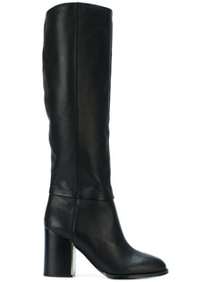 classic knee high boots Jil Sander Navy