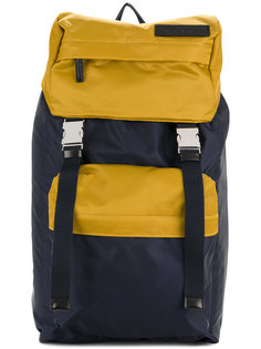 dual coloured nylon backpack Marni