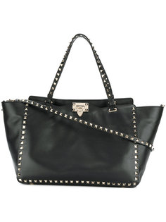 трапециевидная сумка-тоут Rockstud Valentino