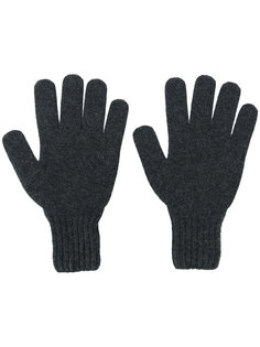 перчатки с ребристыми манжетами Drumohr