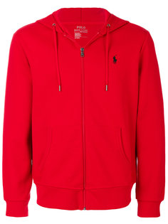 худи на молнии с вышитым логотипом Polo Ralph Lauren