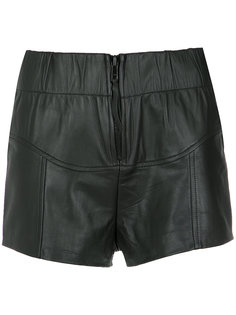 leather shorts Andrea Bogosian