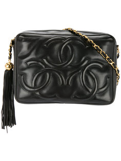 triple CC mark fringe bag Chanel Vintage