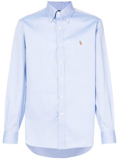 рубашка с вышитым логотипом Polo Ralph Lauren