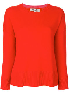 ребристый свитер с круглым вырезом Diane Von Furstenberg
