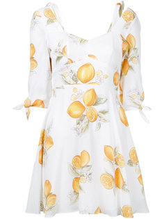 мини-платье с принтом лимонов For Love And Lemons