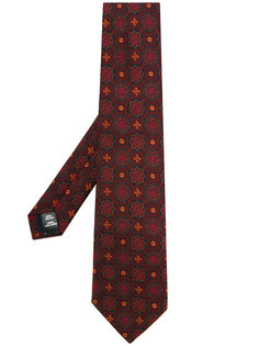 галстук с вышивкой Gieves & Hawkes