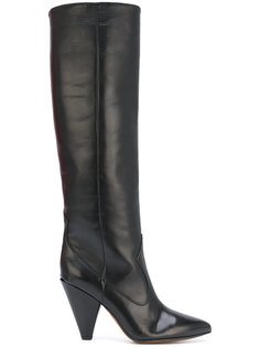 knee length pointy boots Buttero