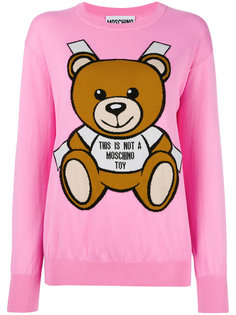 джемпер с рисунком Moschino