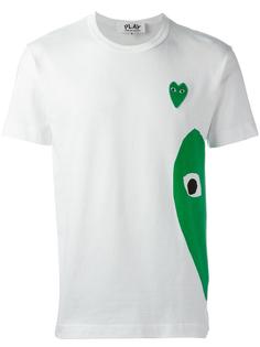 футболка с принтом-логотипом Comme Des Garçons Play