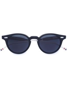 складные солнцезащитные очки в круглой оправе Thom Browne Eyewear