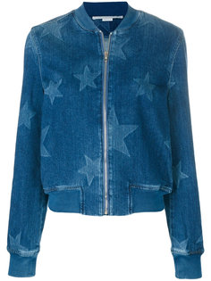 джинсовая куртка-бомбер Stars Stella McCartney