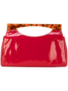 two tone bar handle tote Tommy Hilfiger