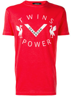 футболка Twins Power Dsquared2