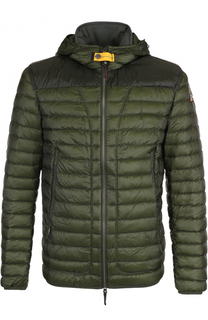 Стеганая куртка на молнии с капюшоном Parajumpers