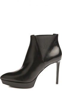 Кожаные ботильоны Janis на шпильке Saint Laurent