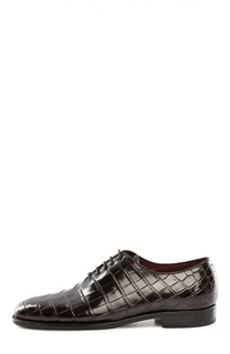 Туфли из крокодиловой кожи Kiton