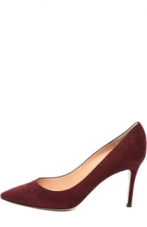 Замшевые туфли Classic на шпильке Gianvito Rossi