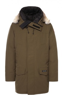 Пуховая парка Langford с меховой отделкой капюшона Canada Goose
