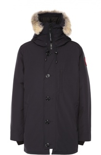 Пуховая парка Chateau с меховой отделкой капюшона Canada Goose