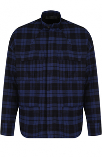 Хлопковая рубашка в клетку Haider Ackermann