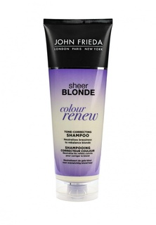 Шампунь John Frieda Sheer Blonde СOLOUR RENEW для восстановления и поддержания оттенка осветленных волос, 250 мл