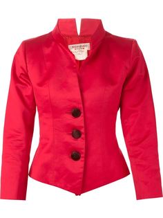 пиджак с воротником-стойкой Yves Saint Laurent Vintage