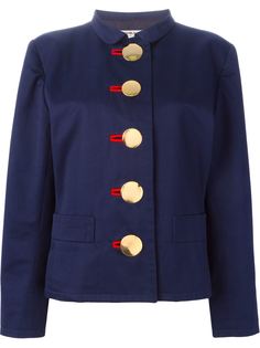 куртка с крупными пуговицами Yves Saint Laurent Vintage