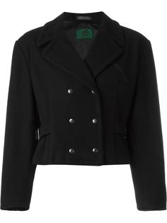 укороченная двубортная куртка Jean Paul Gaultier Vintage