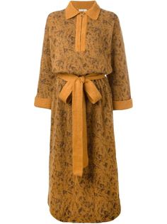 платье-свитер с поясом Yves Saint Laurent Vintage