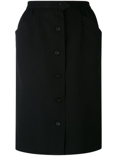 юбка с пуговицами  Yves Saint Laurent Vintage