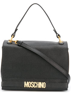 сумка на плечо с логотипом Moschino