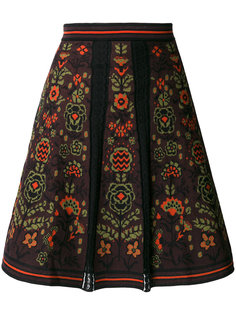 А-образная юбка с цветочным принтом  M Missoni
