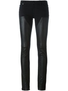 брюки скинни с панельным дизайном Givenchy