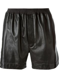 кожаные шорты "боксеры" Rick Owens