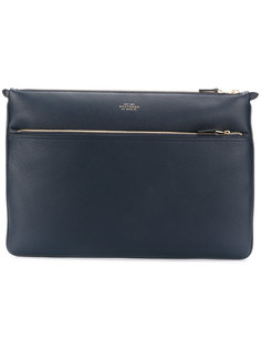 zipped laptop bag  Smythson