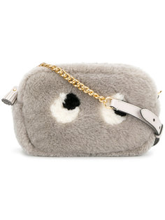 shearling eyes crossbody bag Anya Hindmarch