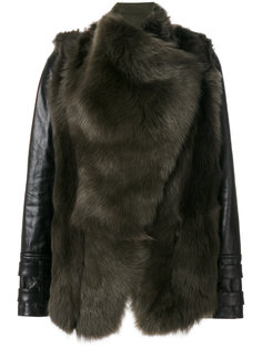 panelled fur  jacket  Plein Sud