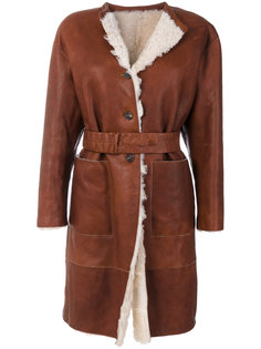 пальто с меховой подкладкой  Numerootto
