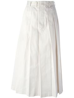 длинная плиссированная юбка Comme Des Garçons Vintage